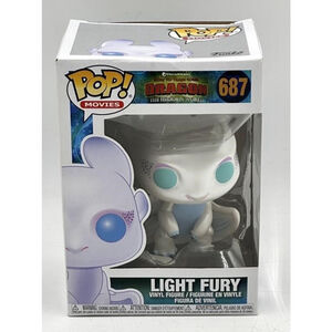 Funko Light Fury White Blue Action Figure One Size